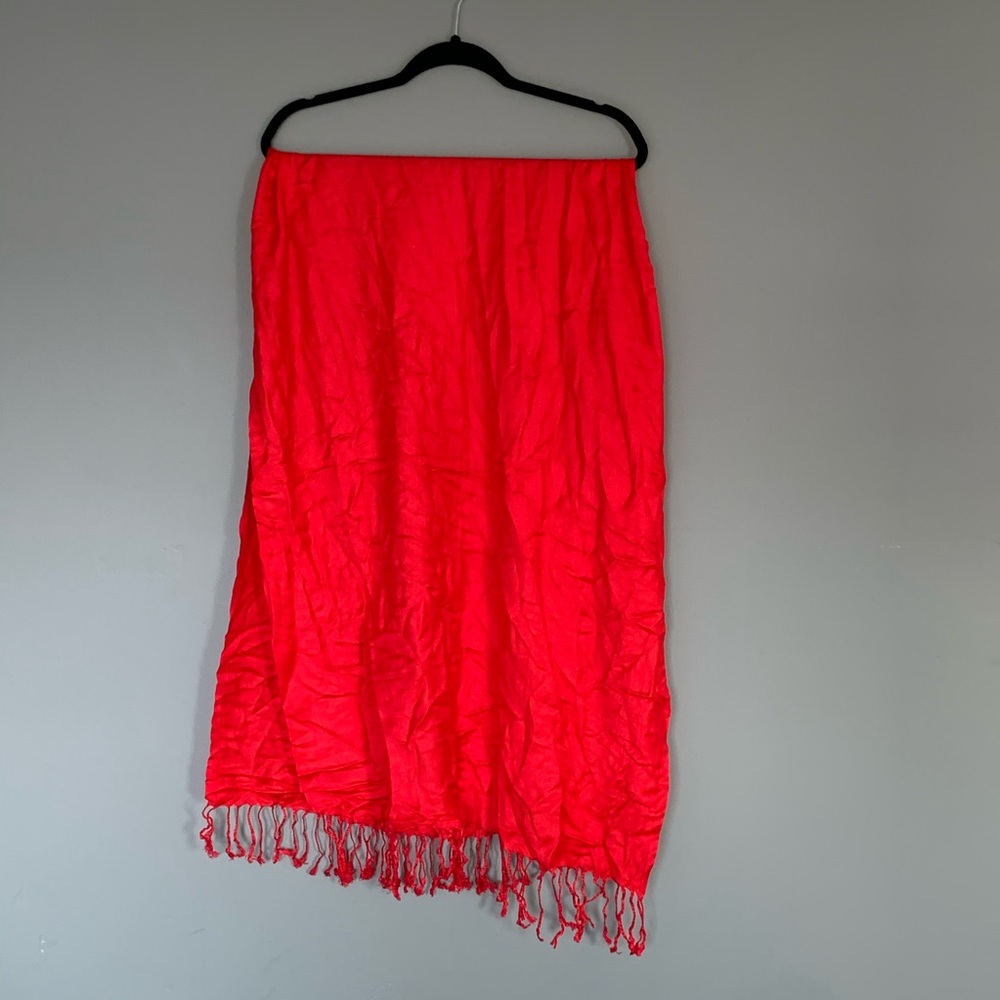 Beautiful red pashmina